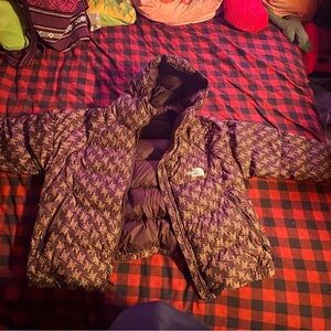 The North Face 1996 Retro Nuptse down puffer jacket with monogram print
